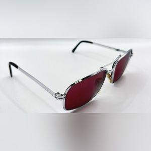 Vintage Cottet 121 Silver Pilot Sunglasses Frames Only